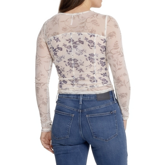 Free People Betty's Garden Shirt-Long Sleeve - Picture 2 of 2